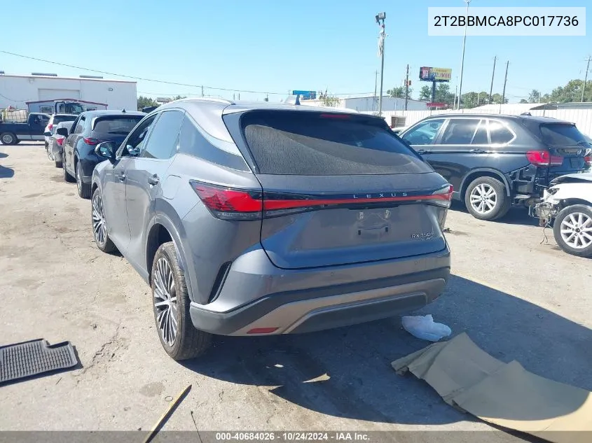 2023 Lexus Rx 350H Premium Plus VIN: 2T2BBMCA8PC017736 Lot: 40684026