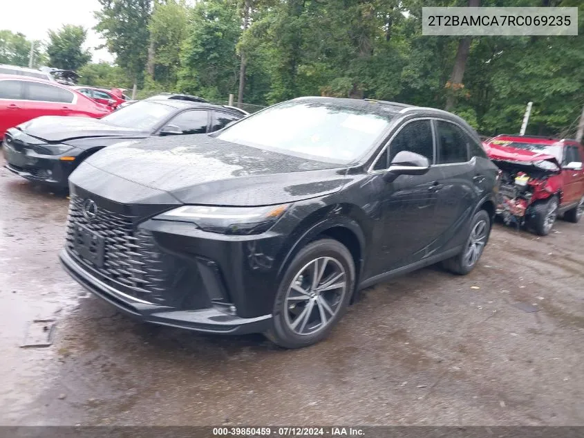 2024 Lexus Rx 350 Premium VIN: 2T2BAMCA7RC069235 Lot: 39850459