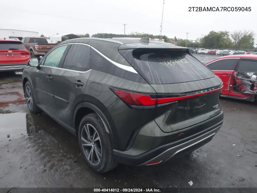 2024 Lexus Rx 350 Premium VIN: 2T2BAMCA7RC059045 Lot: 40414012