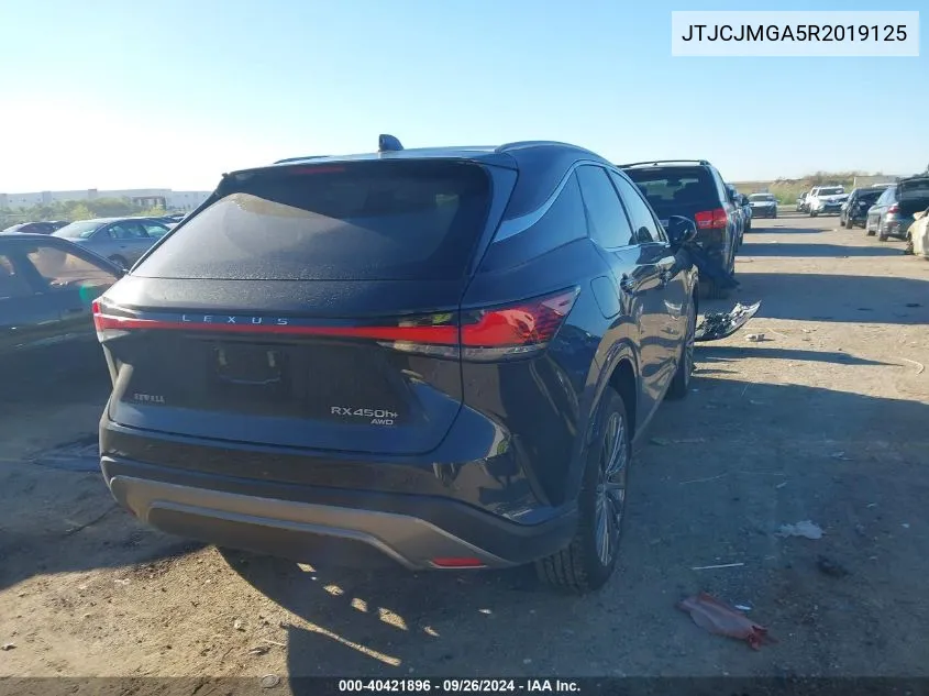 JTJCJMGA5R2019125 2024 Lexus Rx 450H+ Luxury