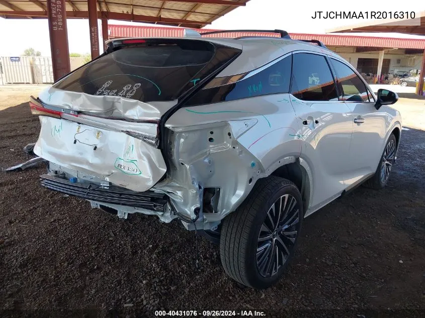 2024 Lexus Rx 350 Premium Plus VIN: JTJCHMAA1R2016310 Lot: 40431076