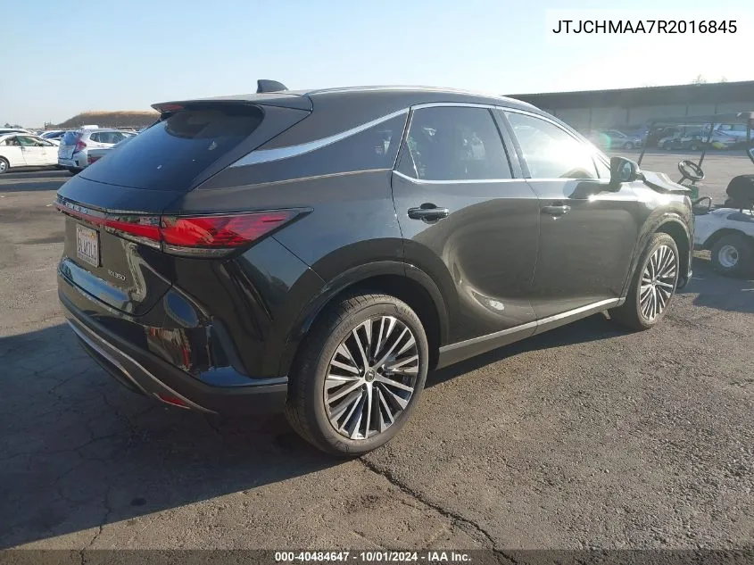 2024 Lexus Rx 350 Premium/350 Premium Plus VIN: JTJCHMAA7R2016845 Lot: 40484647