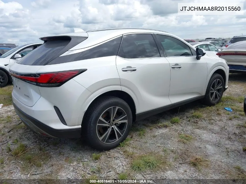 2024 Lexus Rx 350 Premium/350 Premium P VIN: JTJCHMAA8R2015560 Lot: 40516401