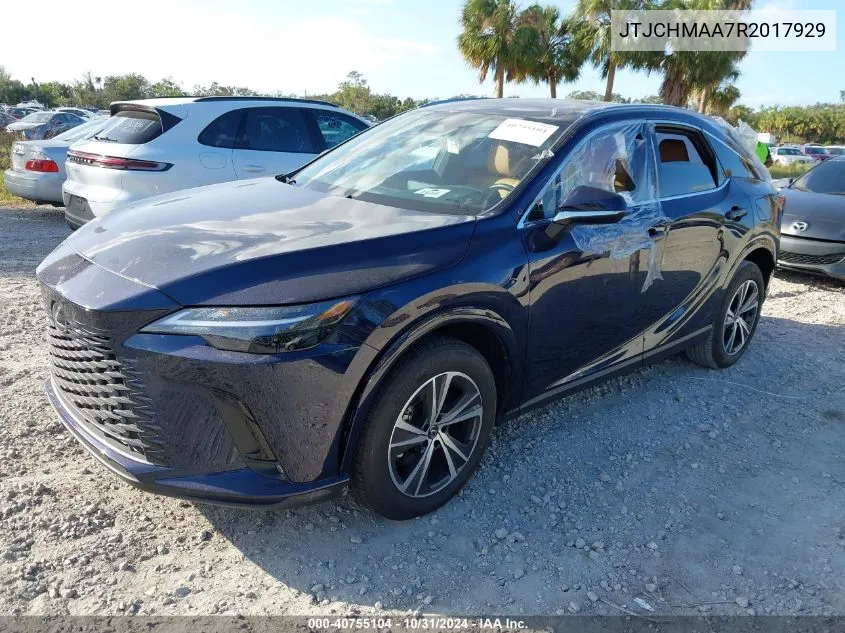 2024 Lexus Rx 350 Premium VIN: JTJCHMAA7R2017929 Lot: 40755104