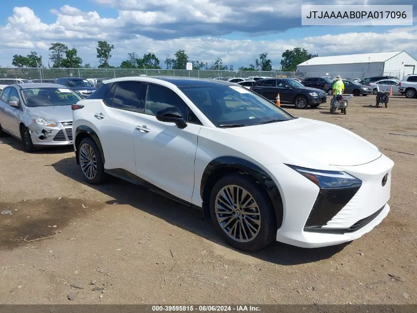 2023 Lexus Rz 450E Luxury VIN: JTJAAAAB0PA017096 Lot: 39595815