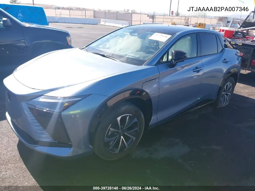 JTJAAAAB2PA007346 2023 Lexus Rz 450E Premium