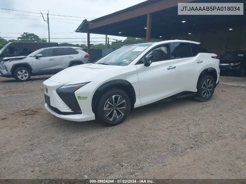 JTJAAAAB5PA018034 2023 Lexus Rz 450E Premium