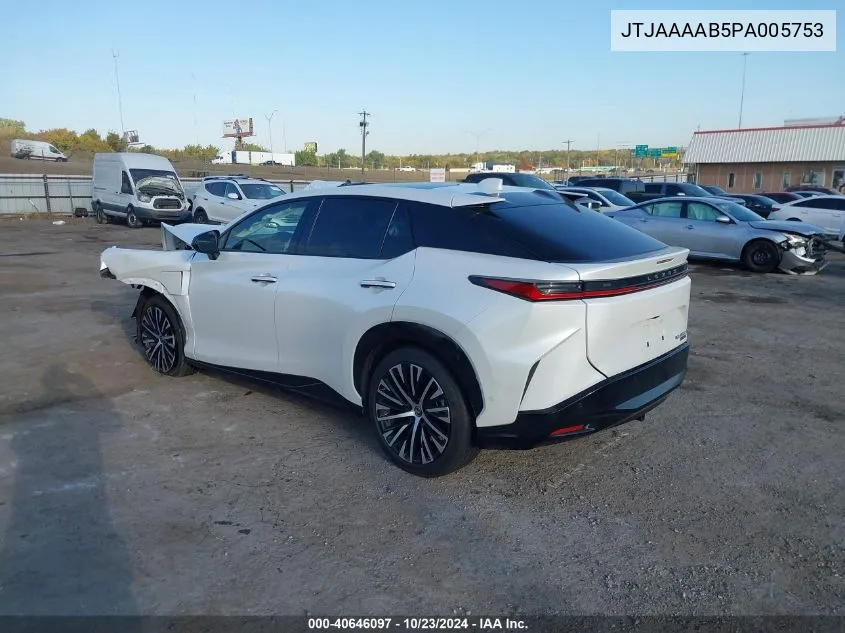 2023 Lexus Rz 450E Premium VIN: JTJAAAAB5PA005753 Lot: 40646097