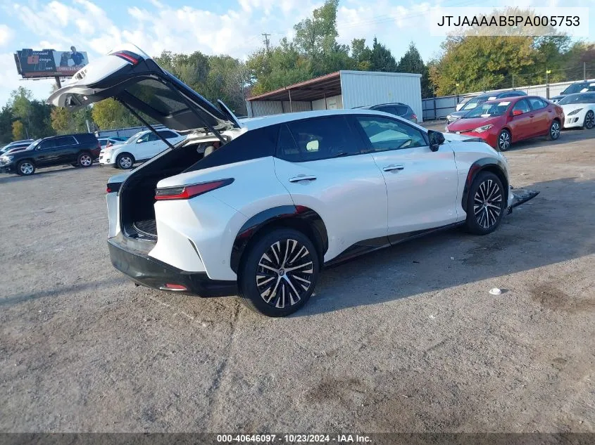 2023 Lexus Rz 450E Premium VIN: JTJAAAAB5PA005753 Lot: 40646097