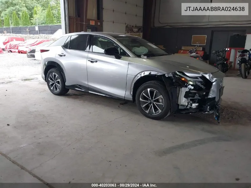 JTJAAAAB8RA024638 2024 Lexus Rz 450E Premium