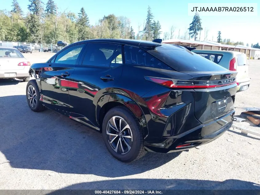 2024 Lexus Rz 450E Premium VIN: JTJAAAAB7RA026512 Lot: 40427684