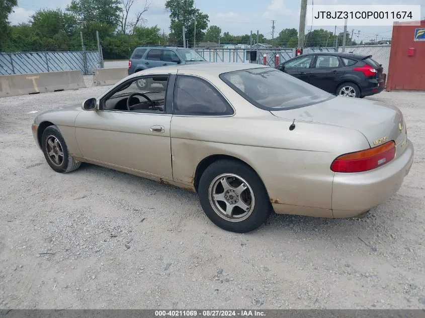 1993 Lexus Sc 300 VIN: JT8JZ31C0P0011674 Lot: 40211069