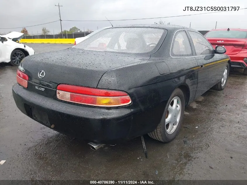 1995 Lexus Sc 300 VIN: JT8JZ31C5S0031797 Lot: 40786390