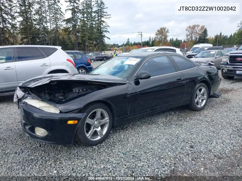 1998 Lexus Sc 300 300 VIN: JT8CD32Z2W1002042 Lot: 40647013