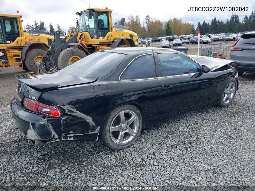 1998 Lexus Sc 300 300 VIN: JT8CD32Z2W1002042 Lot: 40647013