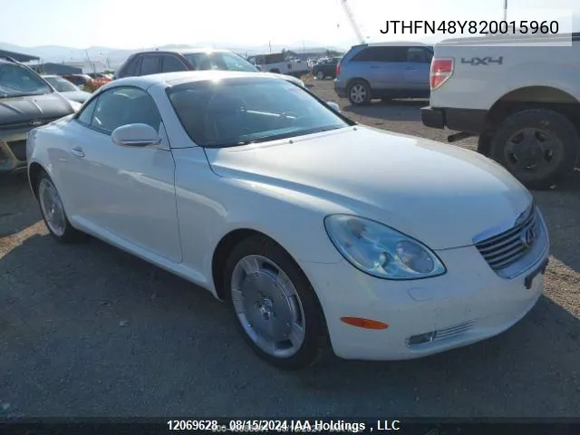 JTHFN48Y820015960 2002 Lexus Sc 430