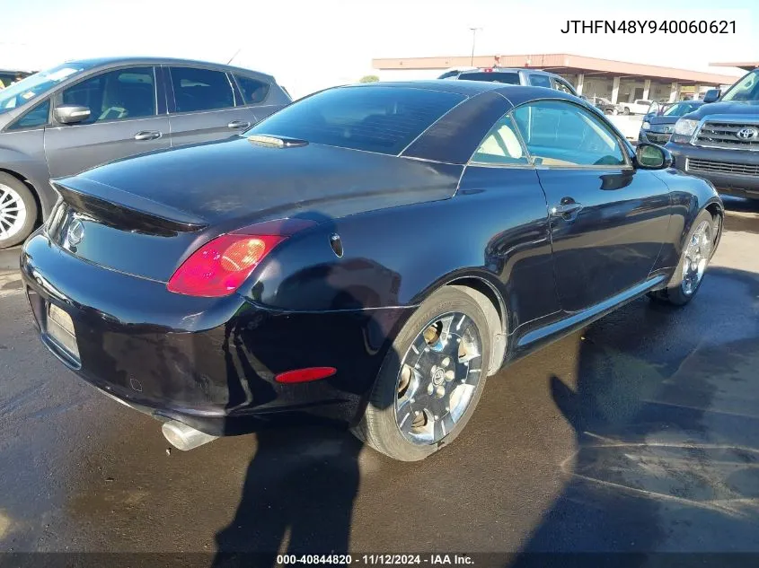 JTHFN48Y940060621 2004 Lexus Sc 430 Base (A5)