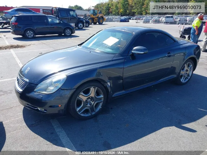 2006 Lexus Sc 430 VIN: JTHFN48Y969010073 Lot: 40606491