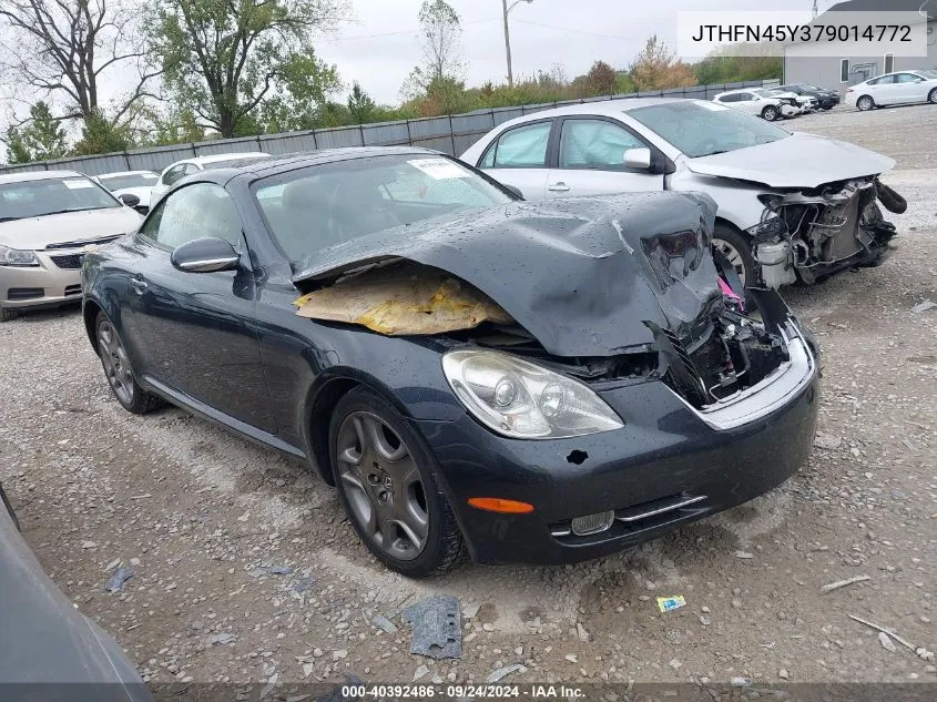 2007 Lexus Sc 430 430 VIN: JTHFN45Y379014772 Lot: 40392486