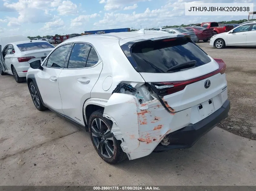 JTHU9JBH4K2009838 2019 Lexus Ux 250H