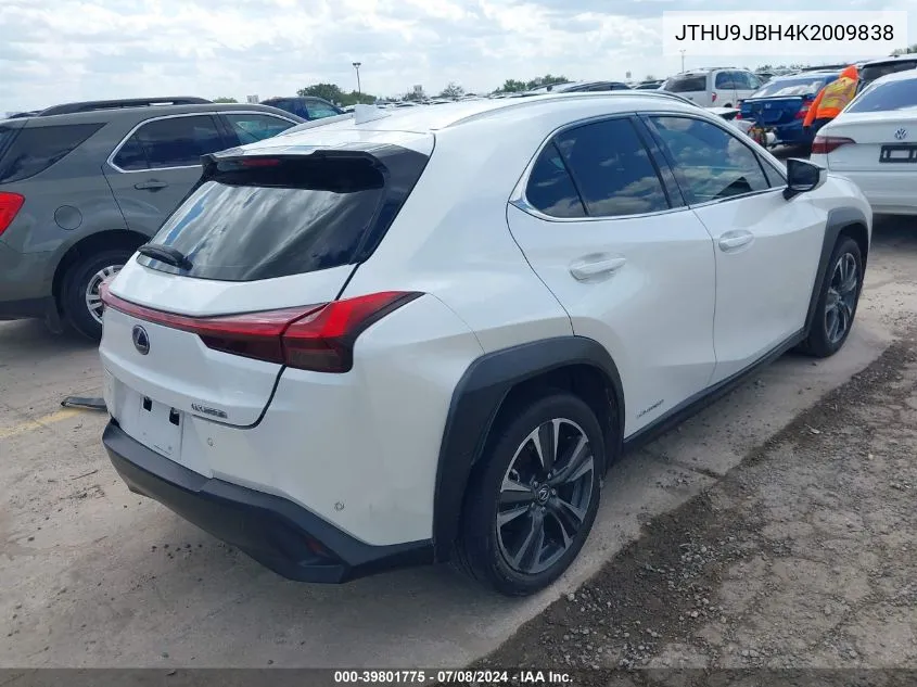 JTHU9JBH4K2009838 2019 Lexus Ux 250H