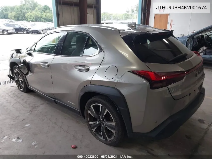 JTHU9JBH4K2001674 2019 Lexus Ux 250H