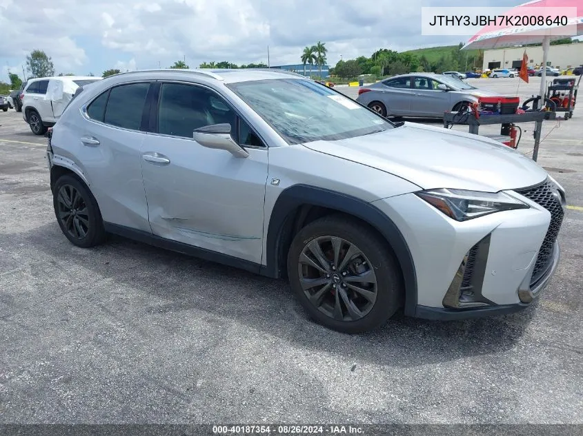 JTHY3JBH7K2008640 2019 Lexus Ux 200 F Sport