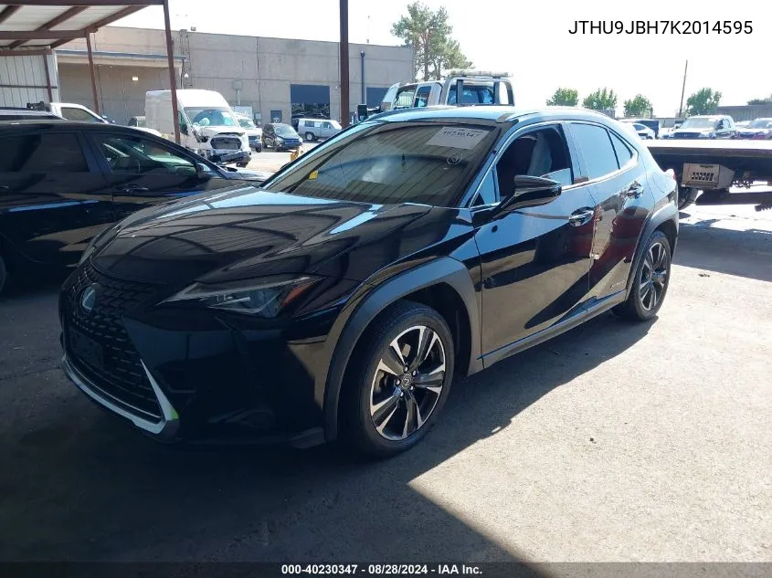 2019 Lexus Ux 250H VIN: JTHU9JBH7K2014595 Lot: 40230347