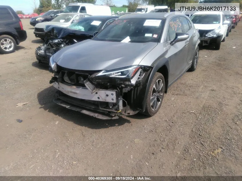 JTHU9JBH6K2017133 2019 Lexus Ux 250H