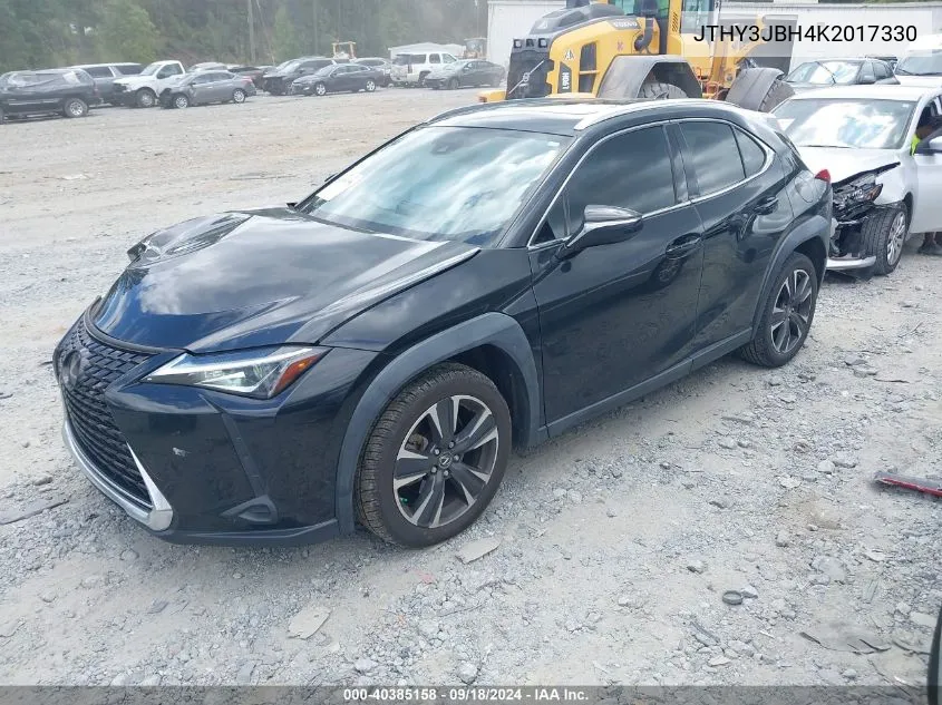 JTHY3JBH4K2017330 2019 Lexus Ux 200