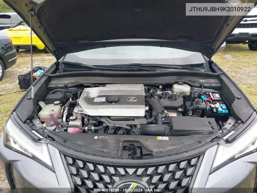 JTHU9JBH9K2010922 2019 Lexus Ux 250H