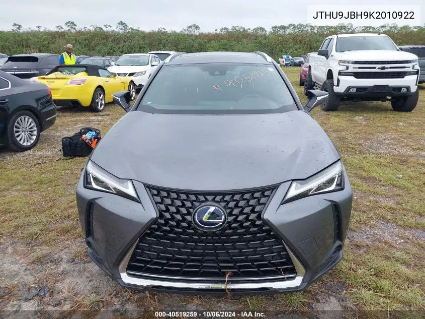 JTHU9JBH9K2010922 2019 Lexus Ux 250H