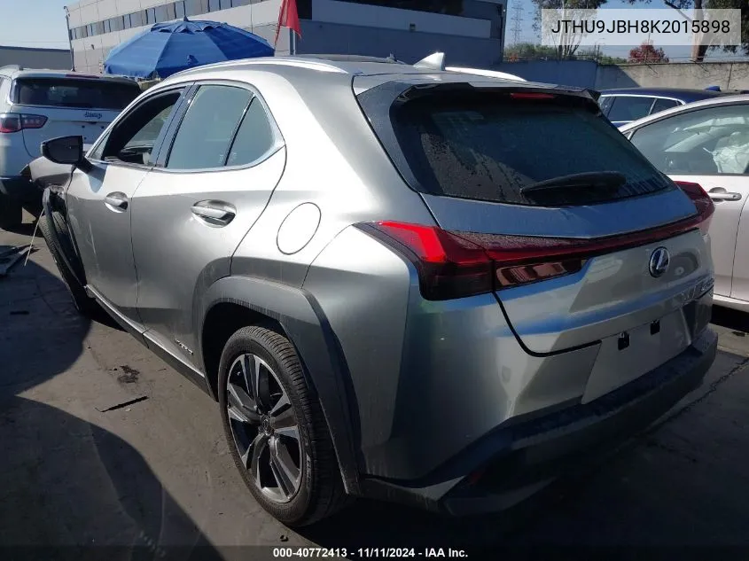 2019 Lexus Ux 250H VIN: JTHU9JBH8K2015898 Lot: 40772413