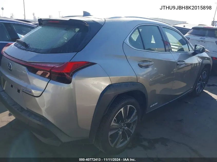 2019 Lexus Ux 250H VIN: JTHU9JBH8K2015898 Lot: 40772413