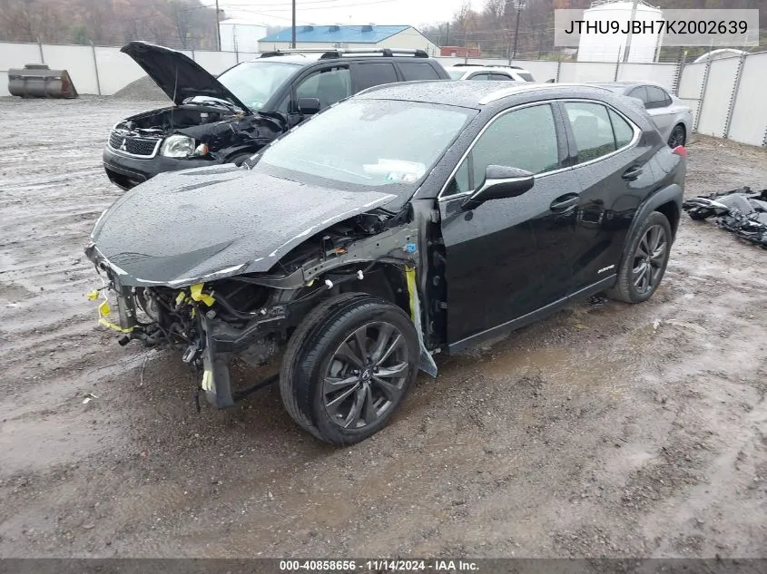 2019 Lexus Ux 250H F Sport VIN: JTHU9JBH7K2002639 Lot: 40858656