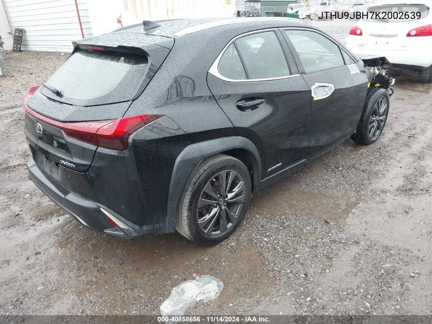 2019 Lexus Ux 250H F Sport VIN: JTHU9JBH7K2002639 Lot: 40858656