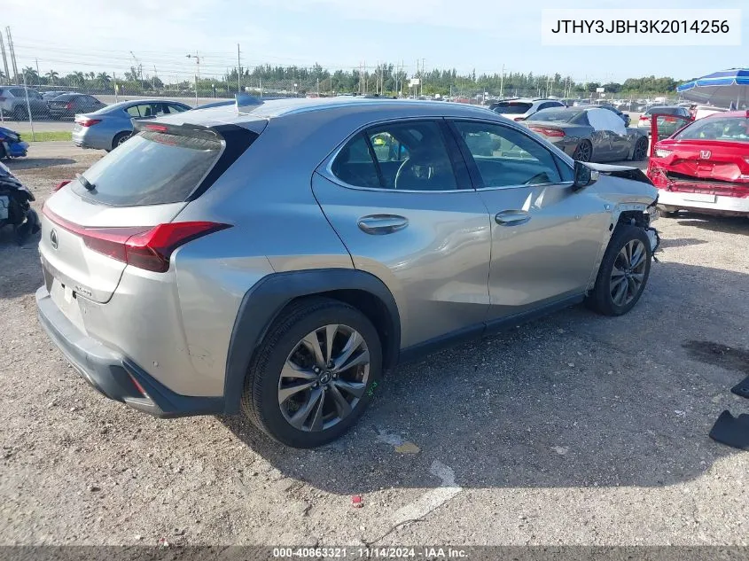 2019 Lexus Ux 200 F Sport VIN: JTHY3JBH3K2014256 Lot: 40863321