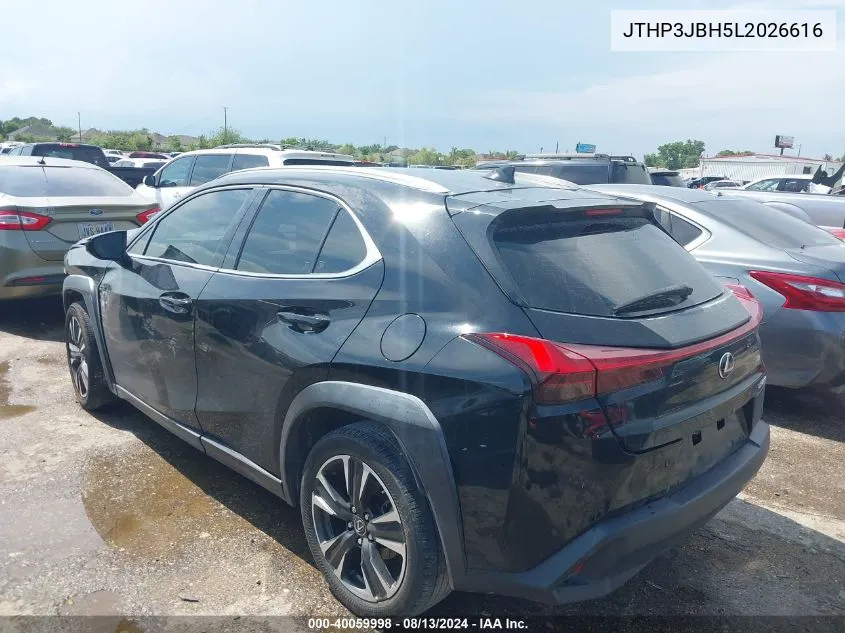 JTHP3JBH5L2026616 2020 Lexus Ux 200