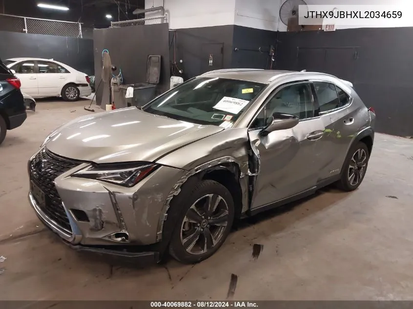 JTHX9JBHXL2034659 2020 Lexus Ux 250H