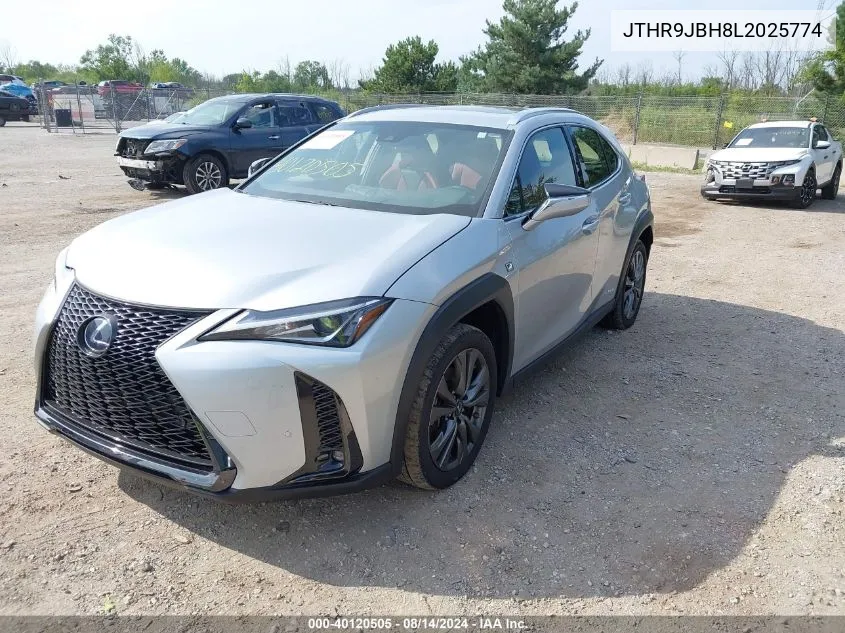 JTHR9JBH8L2025774 2020 Lexus Ux 250H F Sport