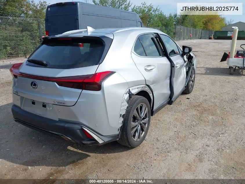 JTHR9JBH8L2025774 2020 Lexus Ux 250H F Sport