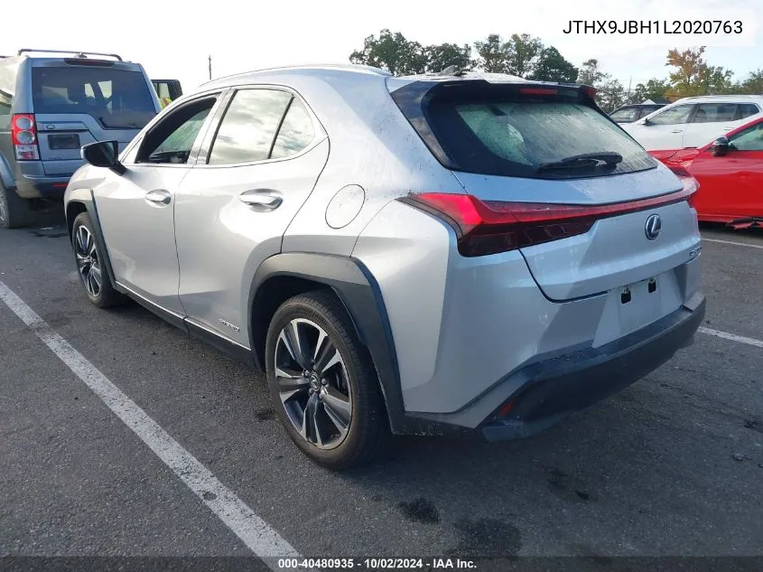 JTHX9JBH1L2020763 2020 Lexus Ux 250H