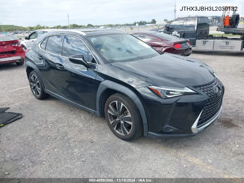 2020 Lexus Ux 200 VIN: JTHX3JBH3L2030132 Lot: 40893855