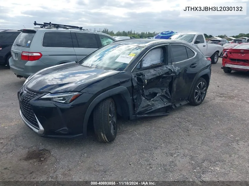 2020 Lexus Ux 200 VIN: JTHX3JBH3L2030132 Lot: 40893855