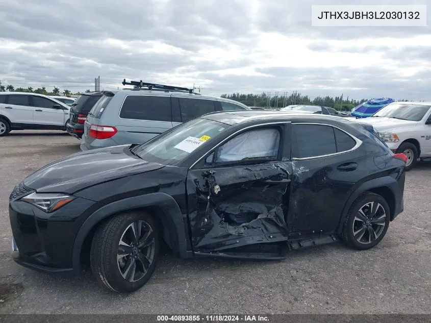 2020 Lexus Ux 200 VIN: JTHX3JBH3L2030132 Lot: 40893855