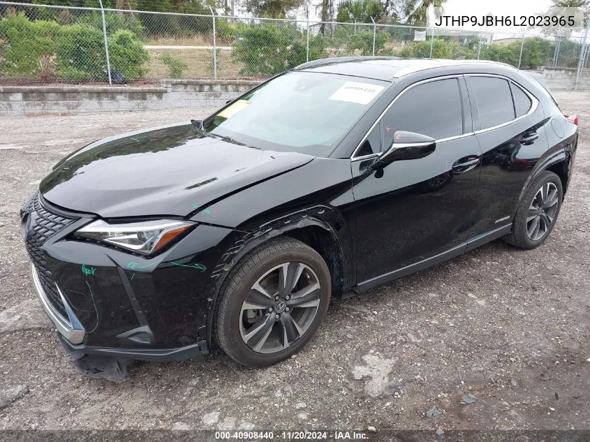 2020 Lexus Ux 250H VIN: JTHP9JBH6L2023965 Lot: 40908440