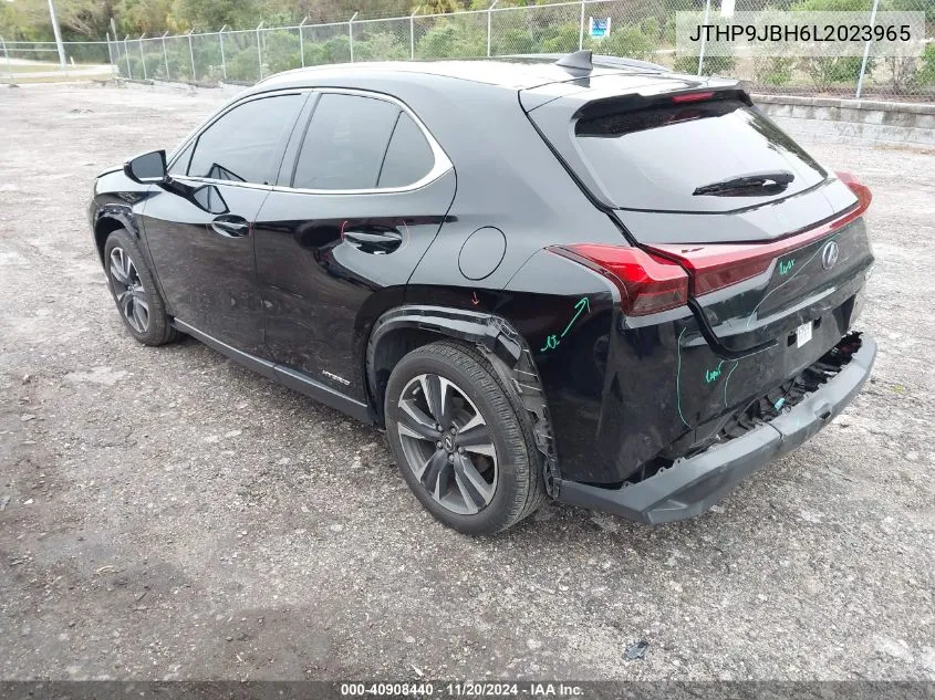 2020 Lexus Ux 250H VIN: JTHP9JBH6L2023965 Lot: 40908440