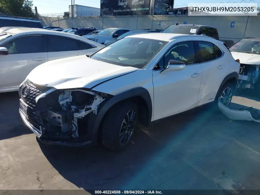 JTHX9JBH9M2053205 2021 Lexus Ux 250H