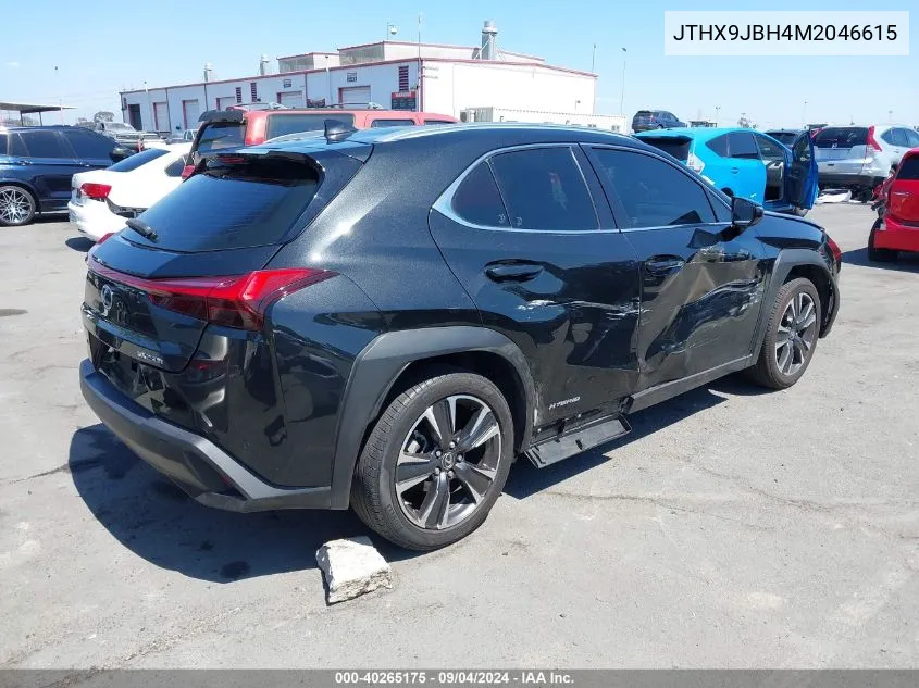 JTHX9JBH4M2046615 2021 Lexus Ux 250H