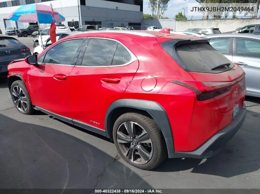 2021 Lexus Ux 250H VIN: JTHX9JBH2M2049464 Lot: 40322438